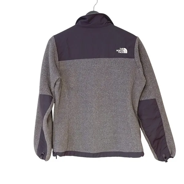 The North Face Polortec Womens Jacket Gray Purple‎ Medium - Image 2