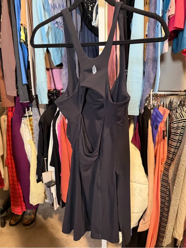 Free people movement never better dress black NWOT $118 large - Image 4