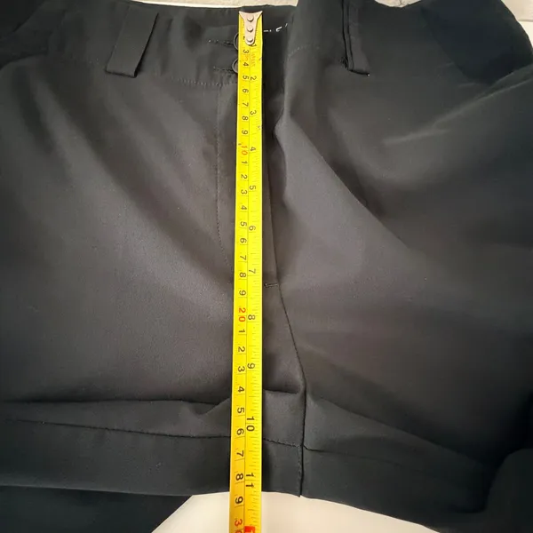 Nike‎ Golf Dri-FIT Womens 8 Black Cropped Trousers Pants Activewear Capri Sporty - Image 7