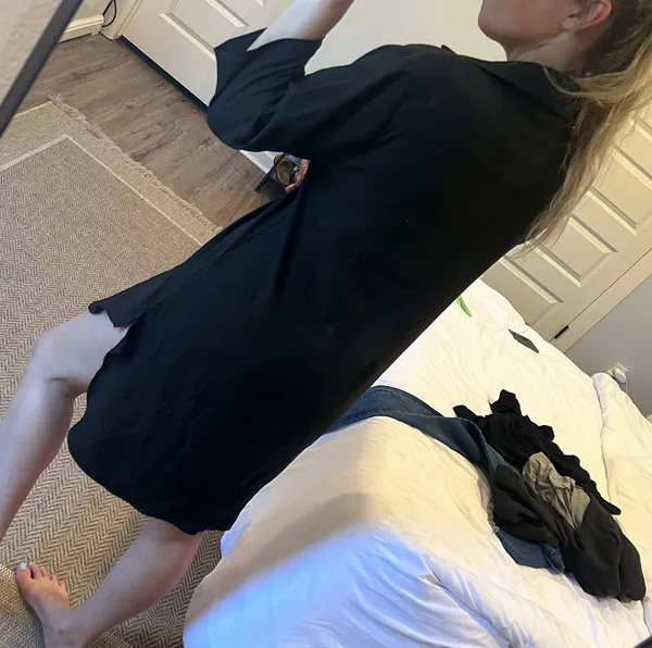 Black Coverup Size M - Image 3