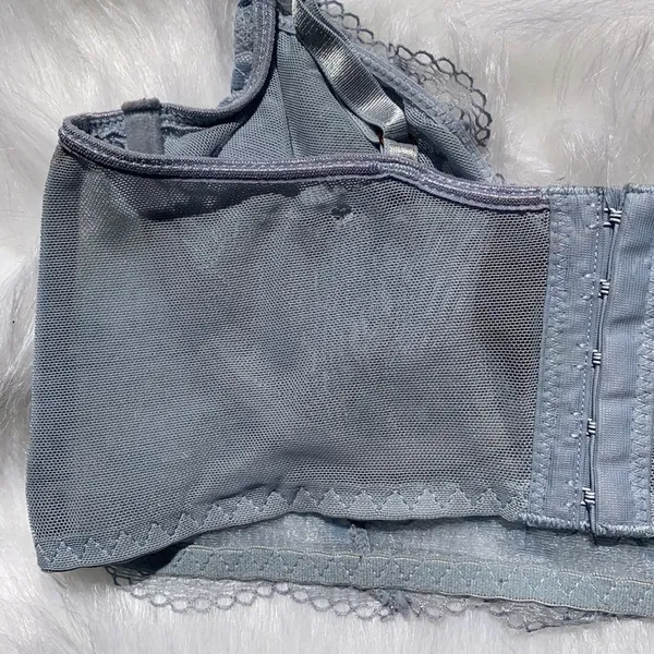 Rachael Ray Blue Lace Bra Size undefined - Image 4