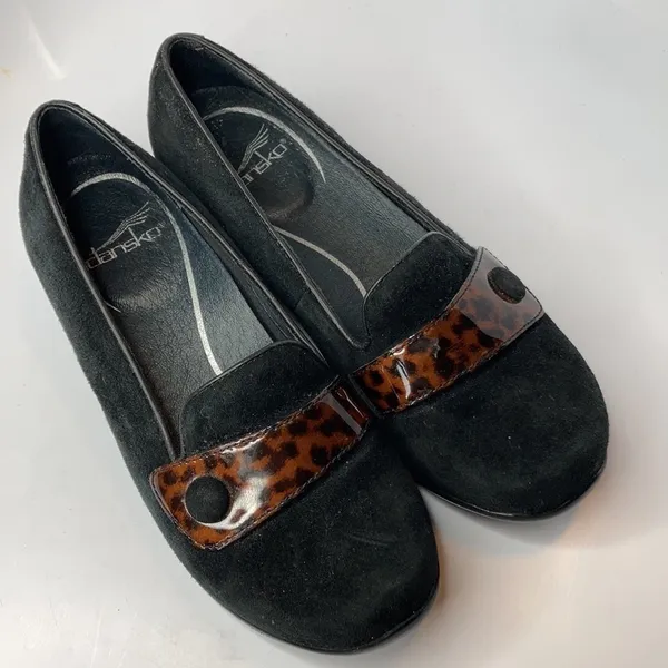 Dansko Olena‎ work suede slip on shoes size 36 5.5 6 - Image 3