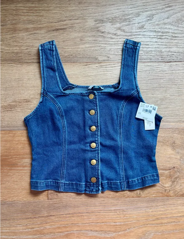 American Eagle Square Neck Vest - Image 5