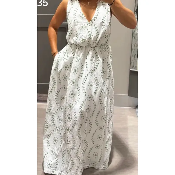 NEW A New Day Target Open Back Maxi Dress M - Image 2