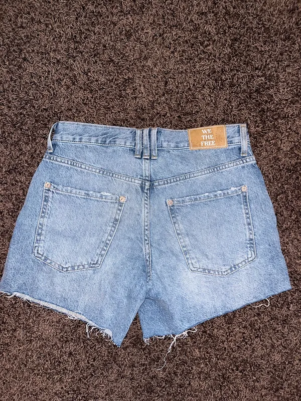 Free People Jean Shorts - Image 3