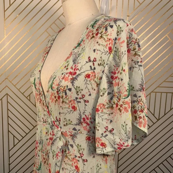 RAGA Secret Escape Floral Faux Wrap‎ Maxi Dress - Image 10