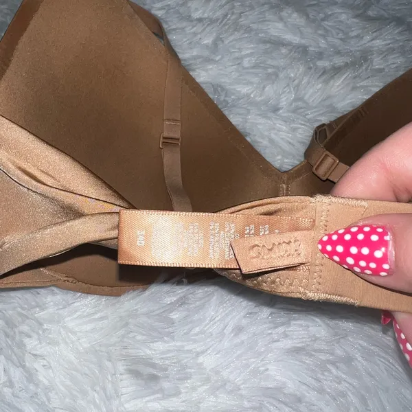 SKIMS Tan Bra Nude size 34D - Image 5