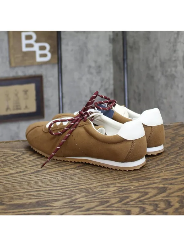 NWT Universal Thread JoJo Sneakers Low Top Double Lace 94462316 Brown 8.5M - Image 3