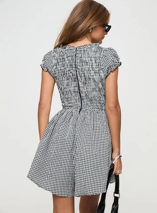 Princess Polly Gingham Romper - Image 2