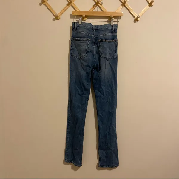 Reformation Liza High Rise Straight Jean in Lanai size 26 - Image 8