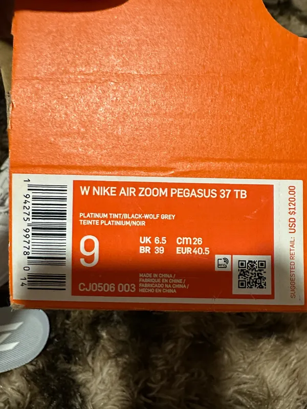 Nike Air Zoom Pegasus 37 Platinum Tint - Image 7