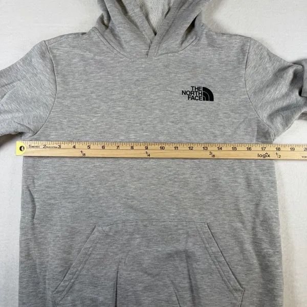 The‎ North Face Gray Pullover Hoodie Sweatshirt - Image 6