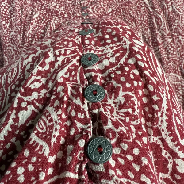 We The Free x Free People Cool Meadow Printed Top Size Medium - Image 5