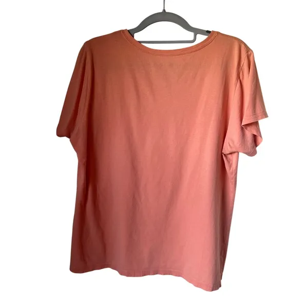 Life Is Good Orange Sleep Tee - Medium - Image 2