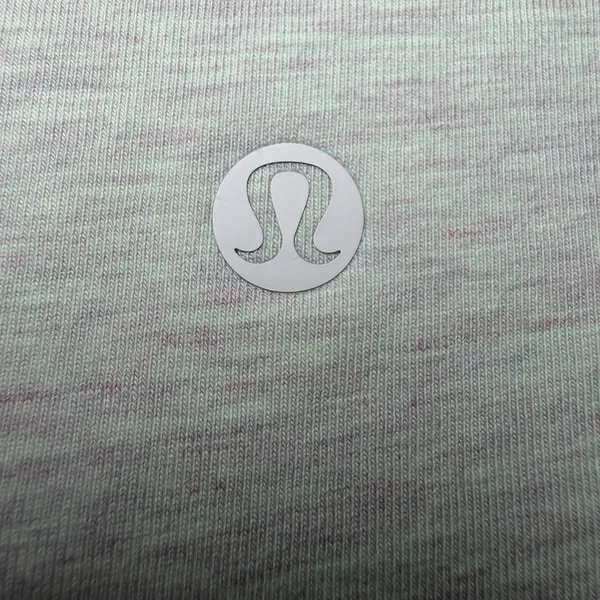 Lululemon Love Tank Women's Heathered‎ Pink Size 6 Pima Cotton Athleisure Yoga - Image 3