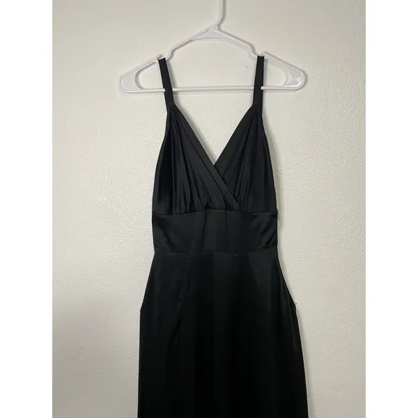 Trashy Diva Black Maxi Dress Size XS 100% silk - Image 5