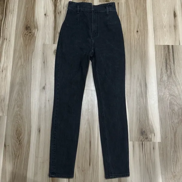 Reformation Jeans Kayo High and Skinny Black Jeans Women’s 27 - Image 4