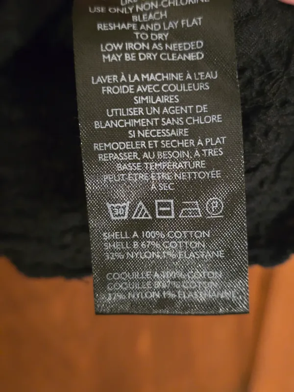 O Maeve Black Crewneck Tee with Branded Tag XL - Image 5