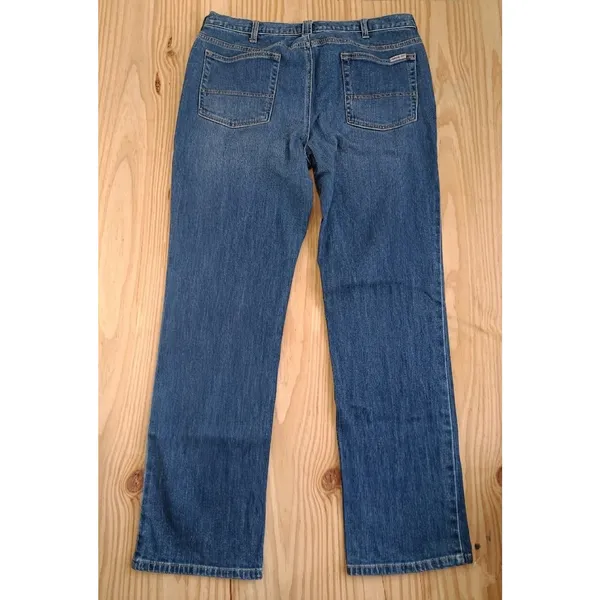 Carhartt Women's Blaine Jeans Size 16 Regular Original Fit Straight Leg Denim - Image 6