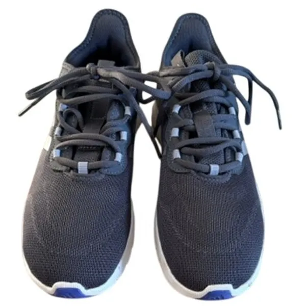 Adidas Women’s Gray Cloudfoam Sneakers Size 8.5 GZ9047 Athletic Running Shoes - Image 3