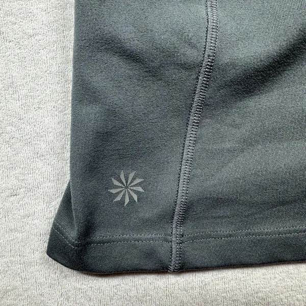 Athleta Racerback Tank Womens Small Gray Built In Bra Athletic Workout Top - Image 2