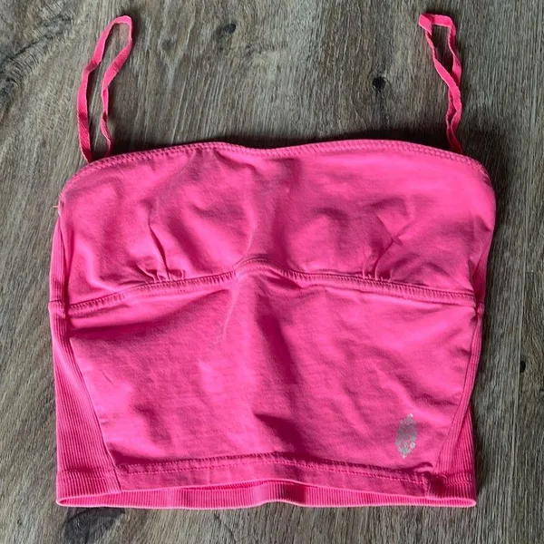 Free People Movement Hot Pink Tube Top Size XS - Image 3