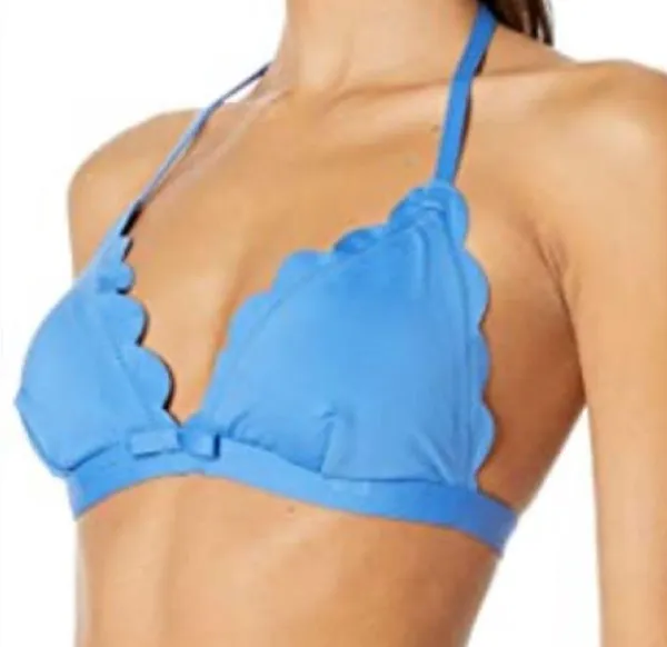 Kate Spade NWT  Scalloped Triangle Bikini Top - Image 2