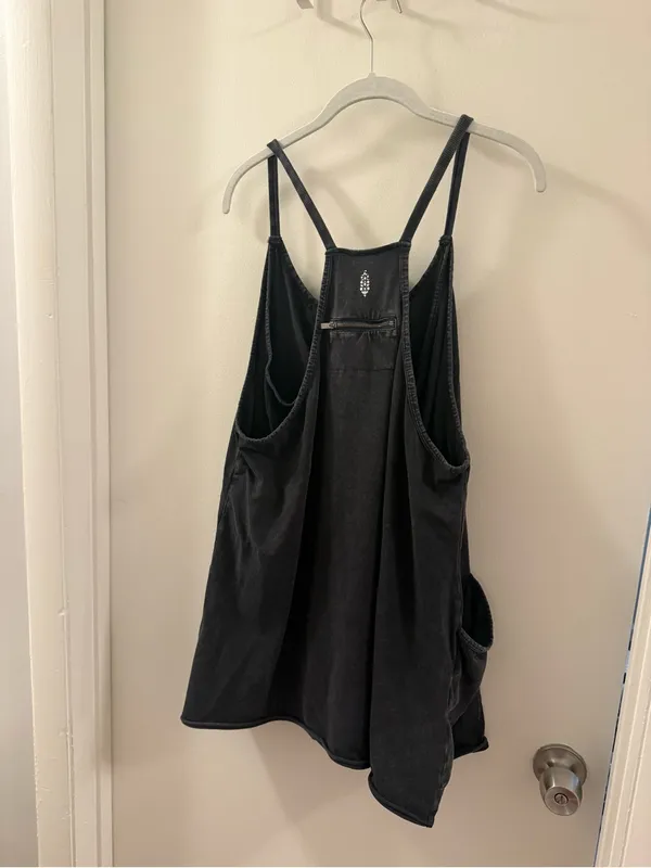 FP Movement by Free People Charcoal Workout Dress - Image 4