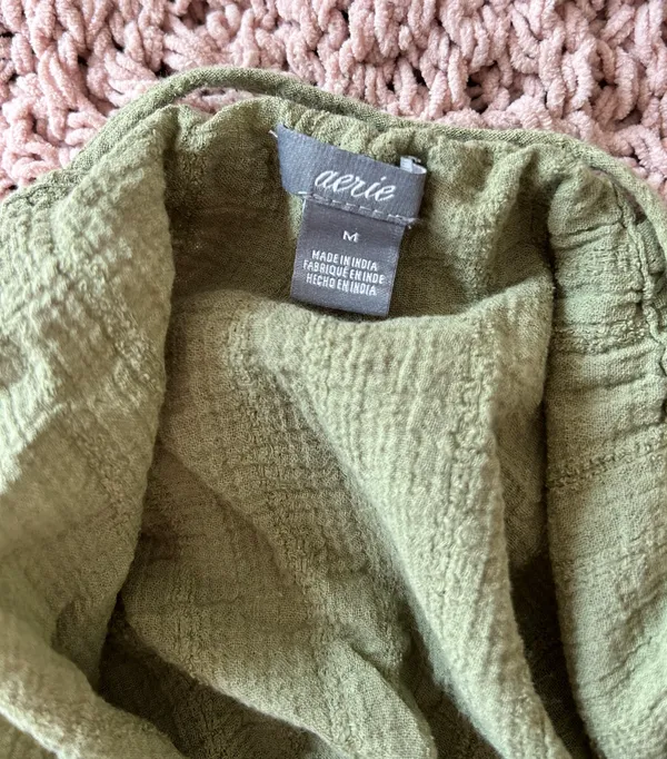 Aerie Green Tank Top - Image 3