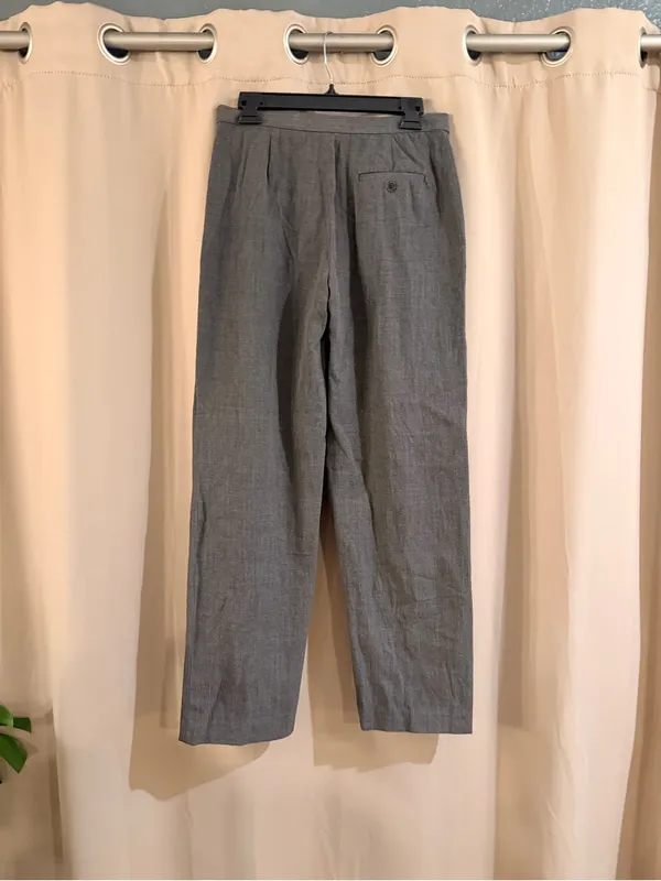 Ralph Lauren Women’s Gray Dress Pants - Straight Tailored Style - Image 2