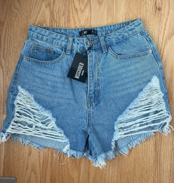Missguided Denim Shorts - Image 2