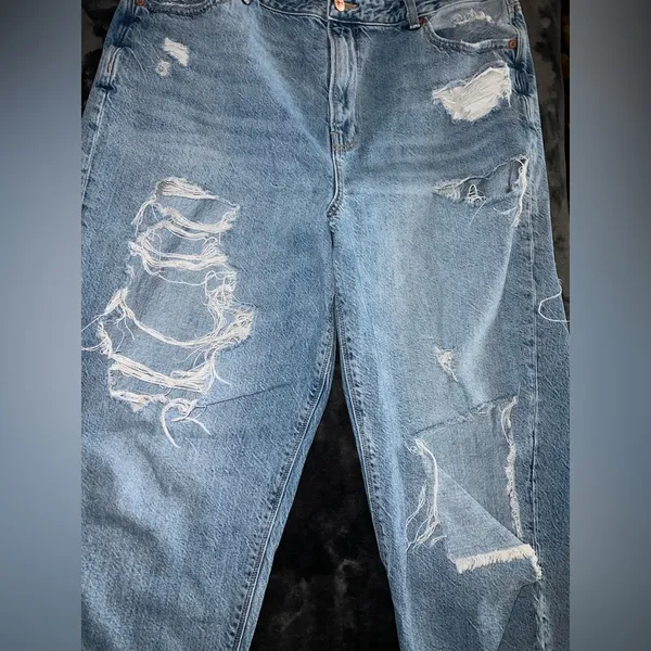 American Eagle Relaxed Mom Jean Size 16 Regular - Image 4