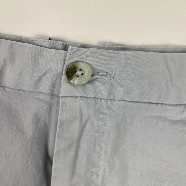 Columbia PFG Shorts Womens 12 Light Gray Cotton Blend Fishing Casual - Image 3