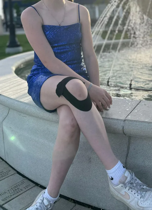 Macy's Blue Homecoming Dress - Image 5