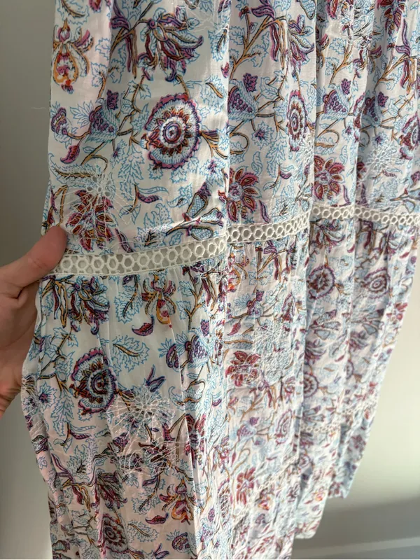 NWT Roller Rabbit x Target Floral Midi Dress size Medium - Image 10
