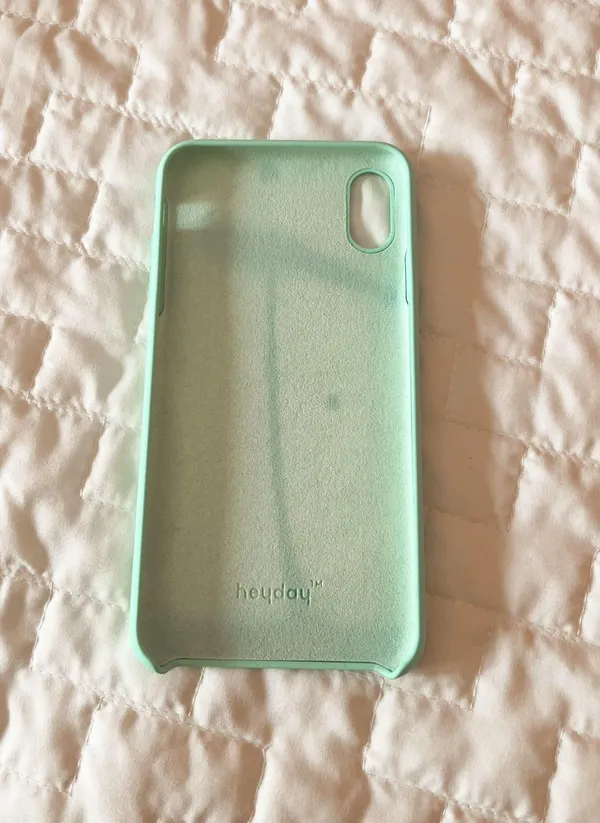 Heyday Mint iPhone XS Max Silicone Case - Image 2