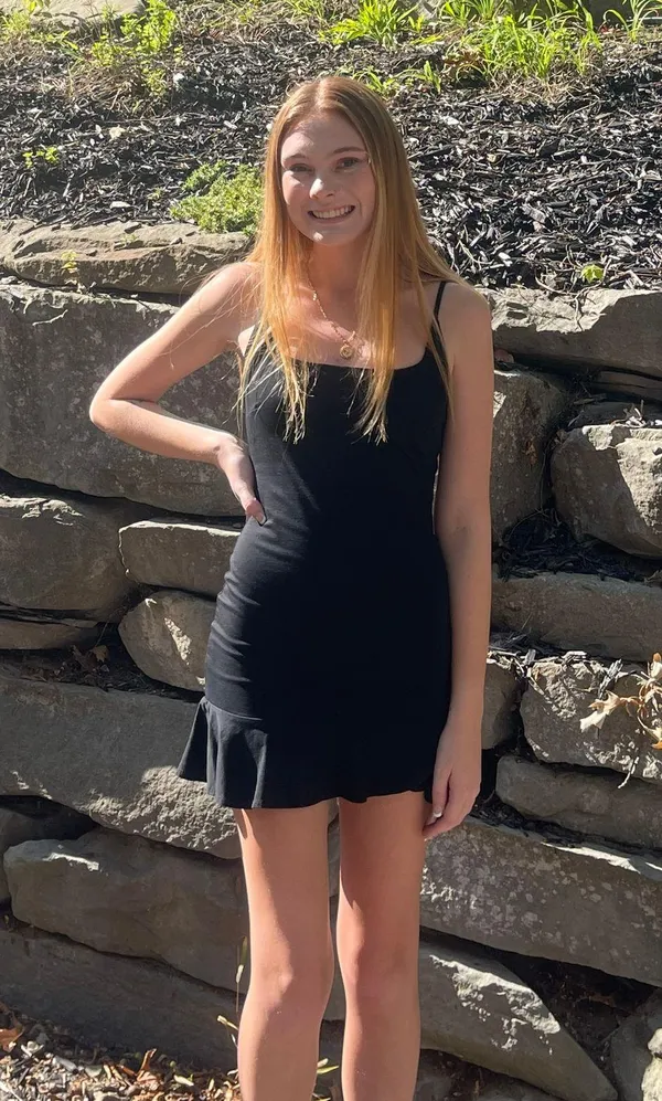 Kiribati Mini Dress Black - Image 4