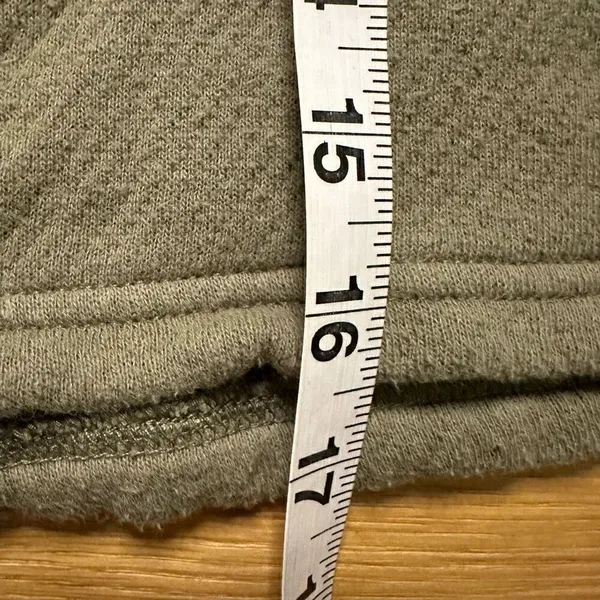 Madewell cropped pullover MWL green xs - Image 8