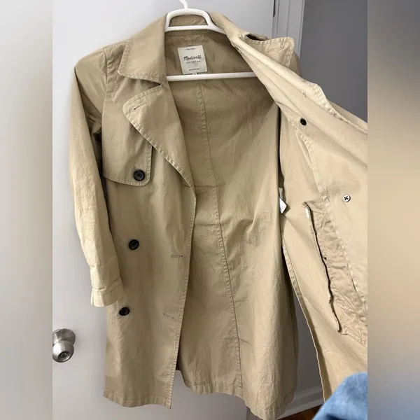 Madewell trenchcoat classic camel - Image 9