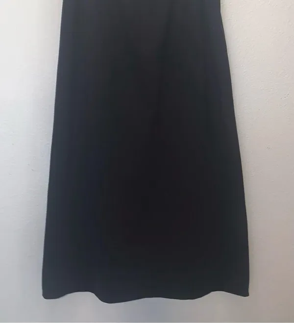 Modern Soul New Stretch Black Elastic Waist Maxi Skirt - Image 4