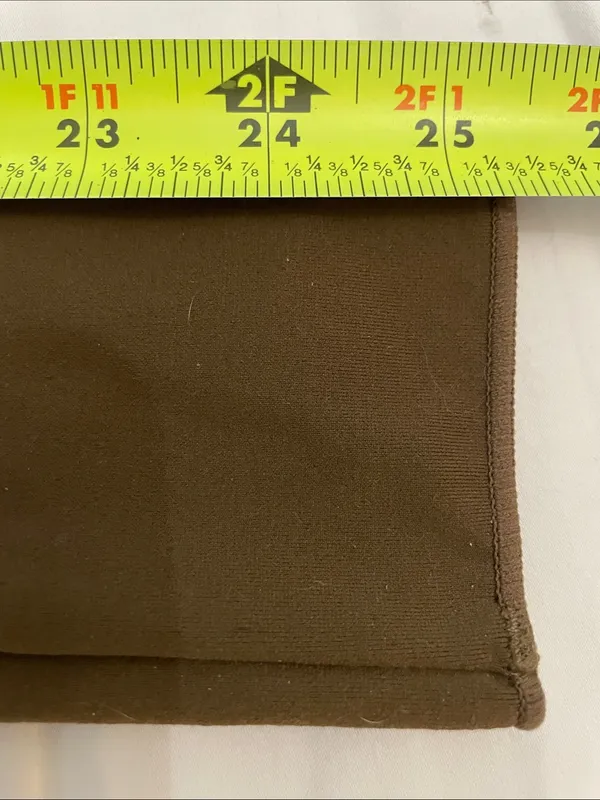 NWT Good American Essential Mock Neck Bodysuit Light Mocha Tan Size 1/2 S/M - Image 9