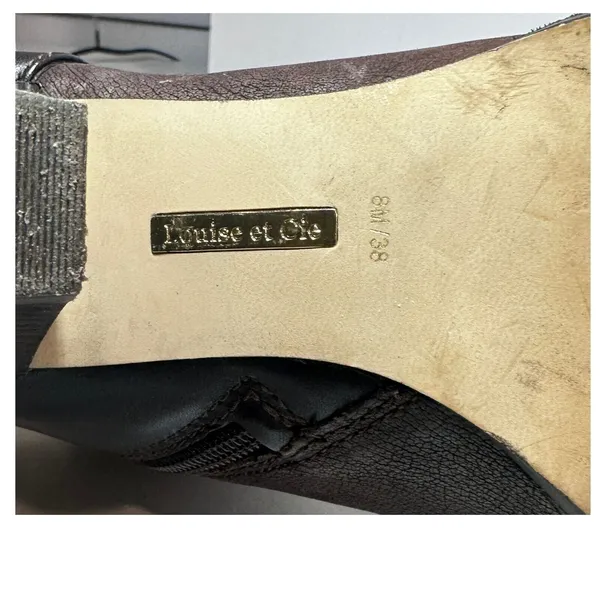 Louise et Cie Lo Ranier Booties Womens‎ Sz 8 Leather Western Cowgirl Chic Style - Image 13