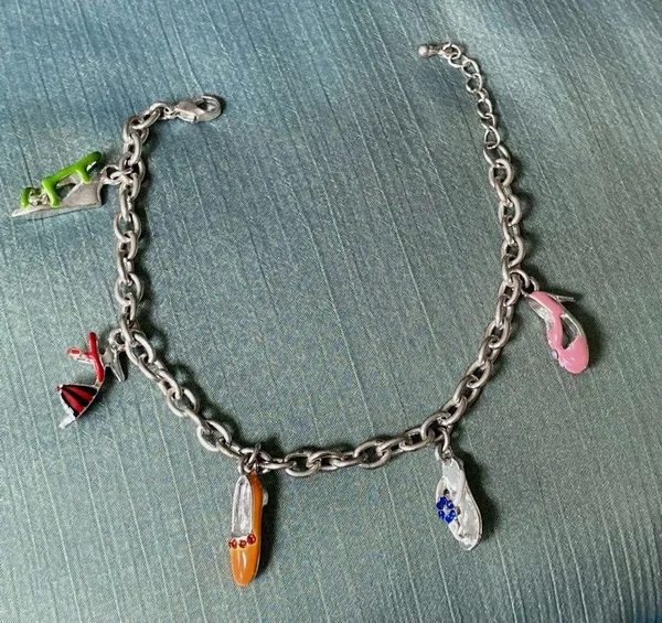 Shoe charm bracelet Silver - Image 2