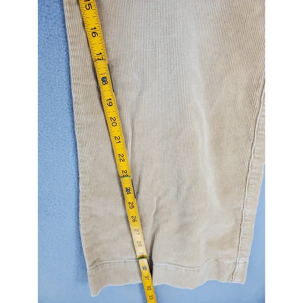 Abercrombie Y2K Low Rise Corduroy Pants Flare Sz 10 Boho Indie Festival Cargo - Image 9