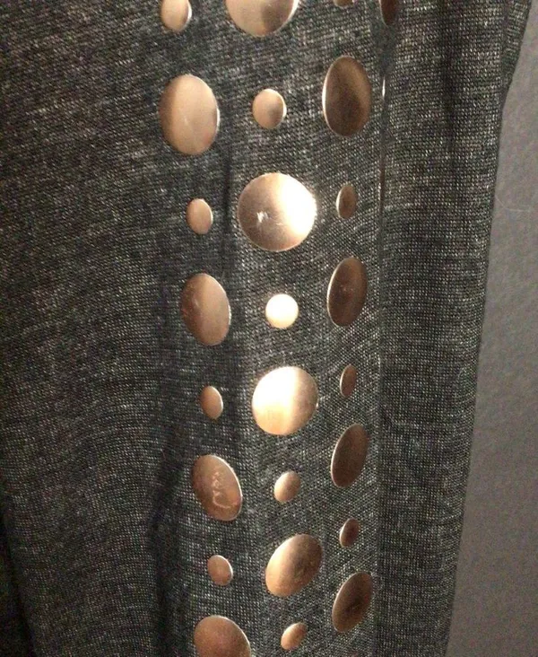 Studded long sleeve top Size L - Image 10