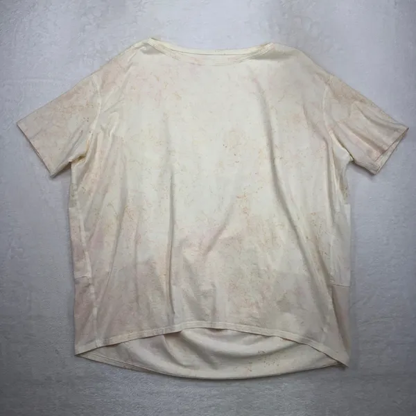 Lululemon 12 Back in Action T-Shirt Vitasea Lemon Sorbet Strawberry Milkshake - Image 3