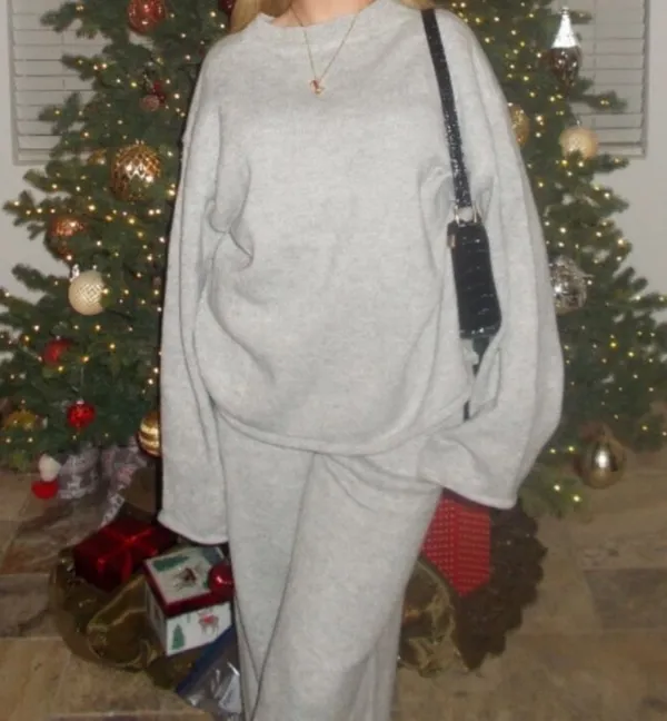 H&M Navy Sweater Set - Image 5