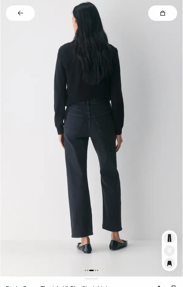 Denim Forum Aritzia Arlo High-Rise Straight - Image 5