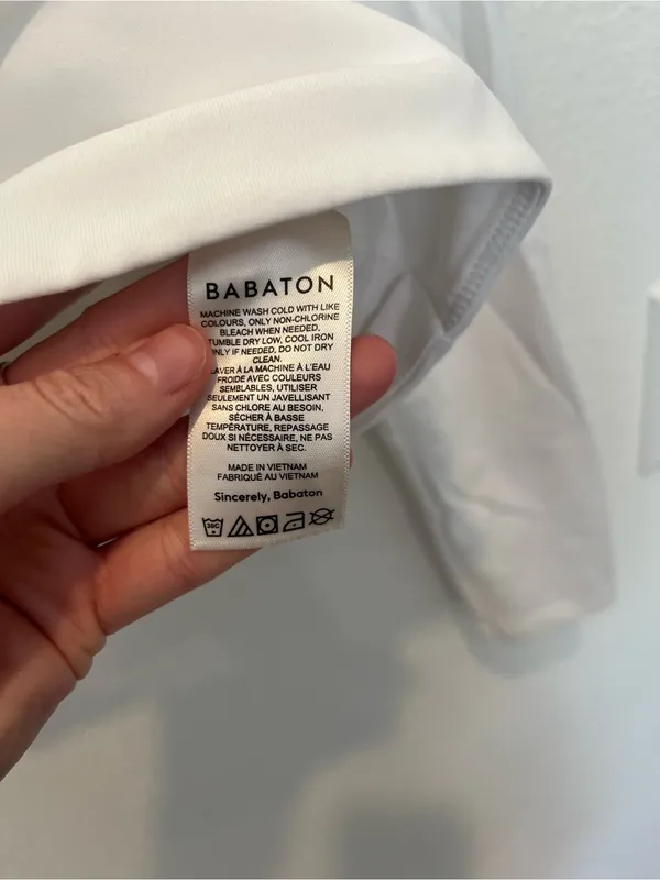 Aritzia Babaton Contour Square Neck Long Sleeve Shirt - Image 6