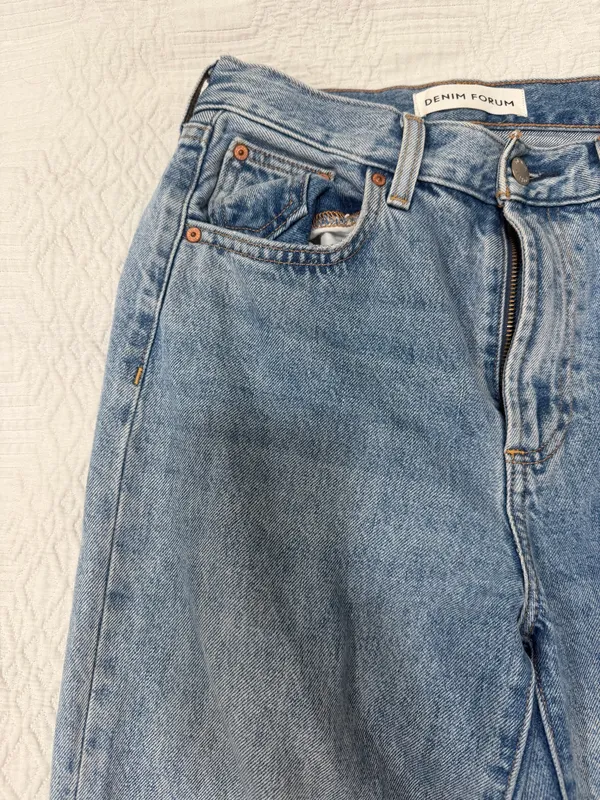 Aritzia Jeans Denim Forum High-Rise - Image 5